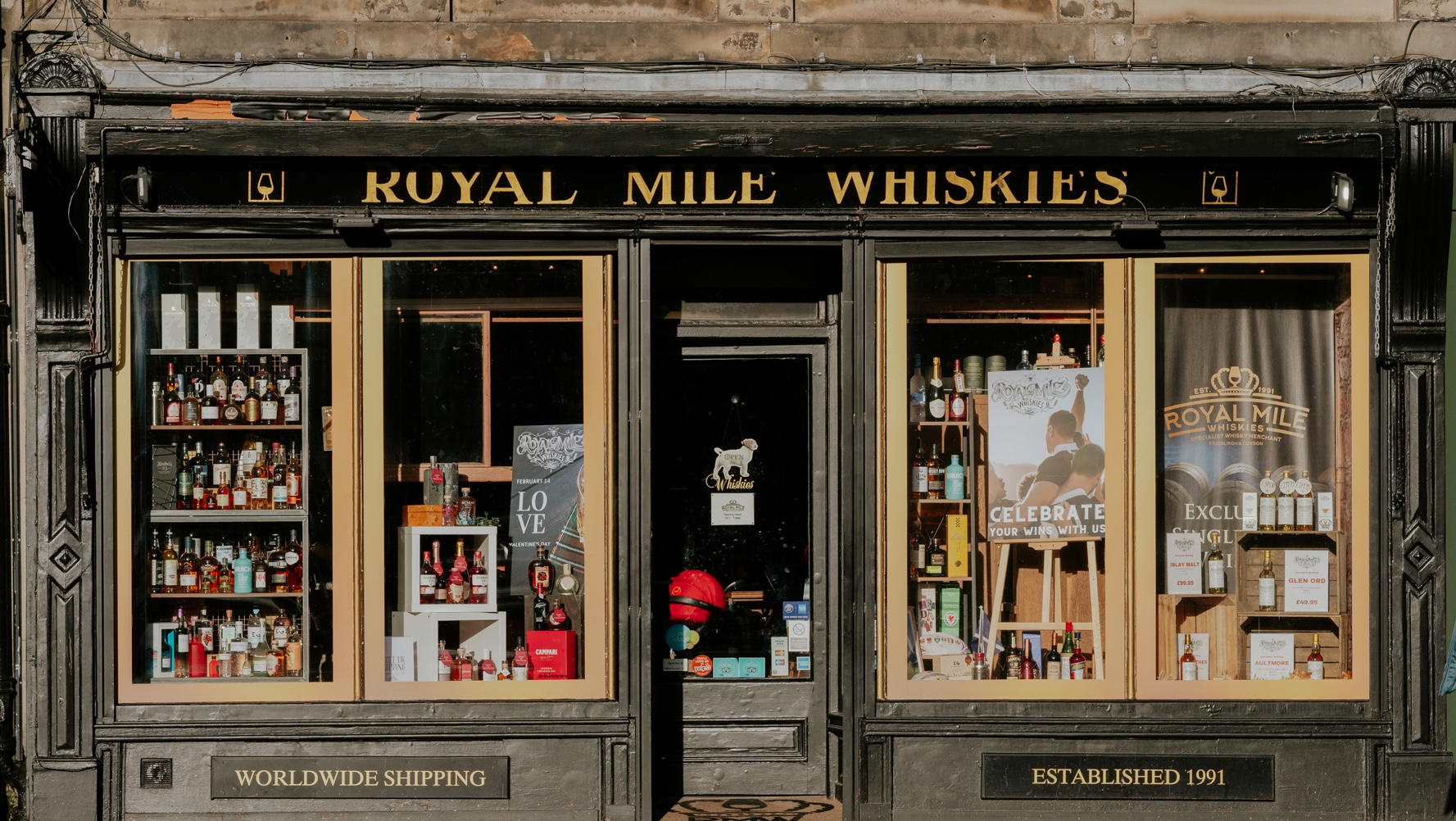 RMW Edinburgh Retail Shopfront