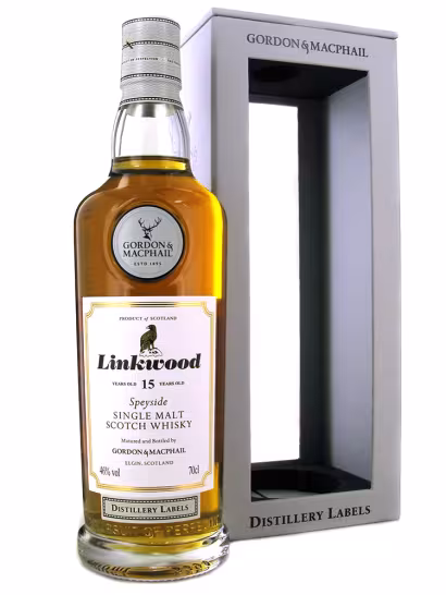 Linkwood 15 Year Old Gordon and MacPhail 46% 70cl