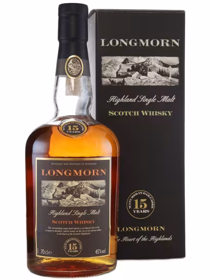 Longmorn 15 Year Old Black Box 45% 70cl