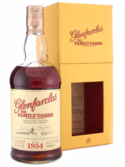 Glenfarclas 1954 Family Cask #444 1st Release 52.6% 70cl