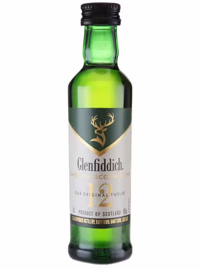 Glenfiddich 12 Miniature 40% 5cl