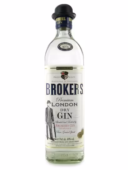 Brokers London Dry Gin 40% 70cl