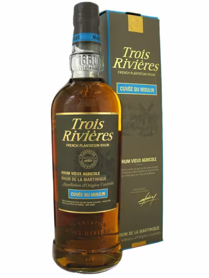 Trois Rivieres Cuvee Du Moulin Rhum 40% 70cl