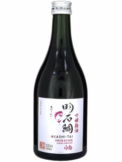 Akashi Shiraume Umeshu Plum Infused Sake 14% 50cl