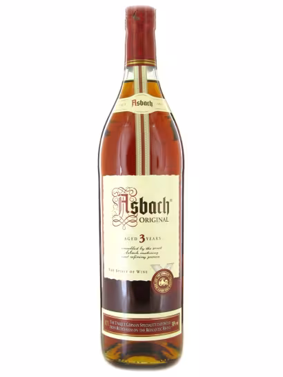 Asbach 3 Year Old German Brandy 38% 70cl