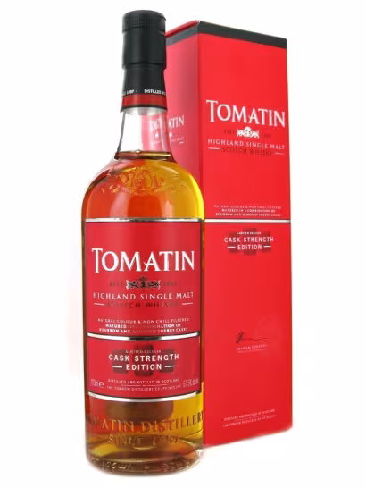 Tomatin Cask Strength 57.5% 70cl