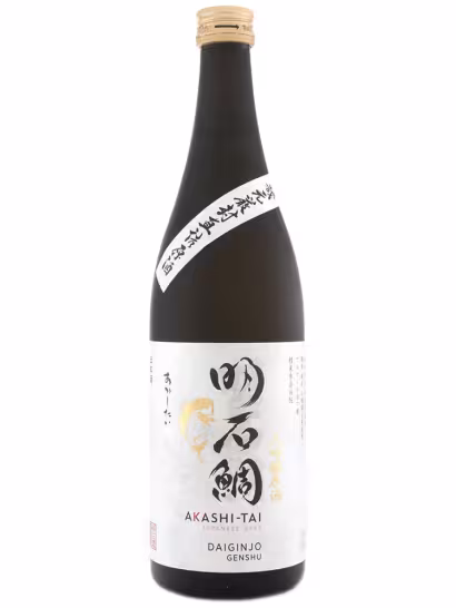Akashi Daiginjo Genshu Sake 17% 72cl
