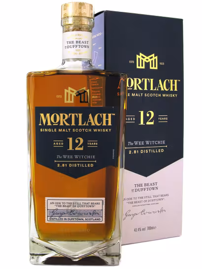 Mortlach 12 Year Old 43.4% 70cl