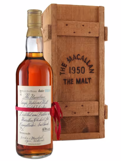 Macallan 1950 Handwritten Gordon and Macphail Bt#375 43% 75cl