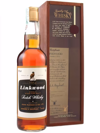Linkwood 1954 Gordon and MacPhail b.2000 40% 70cl