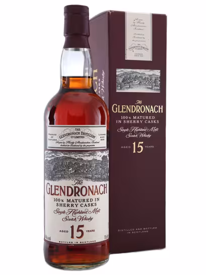 Glendronach 15 Year Old 100% Sherry Casks 1990s 40% 70cl