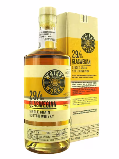 Glaswegian 29 Year Old Whisky Works 54.2% 70cl