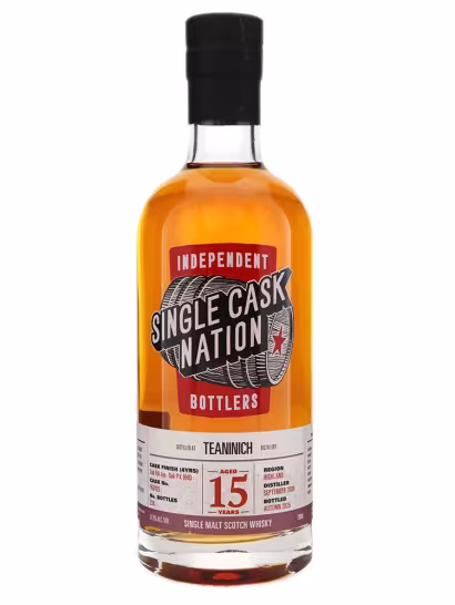 Teaninich 15 Year Old Single Cask Nation 57% 70cl
