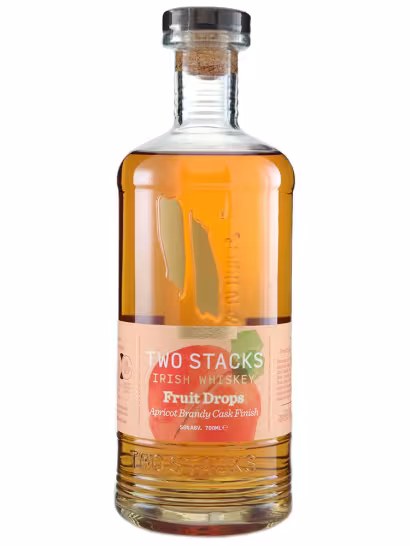 Two Stacks Fruit Drops Apricot Brandy Finish 50% 70cl