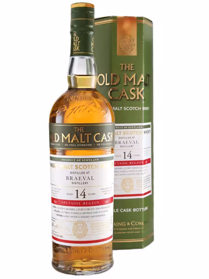 Braeval 14 Year Old Old Malt Cask 50% 70cl