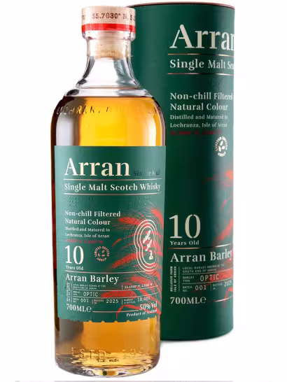 Arran 10 Year Old Arran Barley Batch 1 50% 70cl