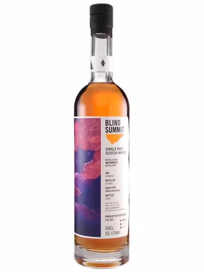Miltonduff 14 Year Old Blind Summit Bordeaux Finish 52.1% 50cl