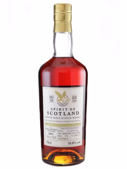 Royal Brackla 2011 14 Year Old Spirit of Scotland 59.8% 70cl