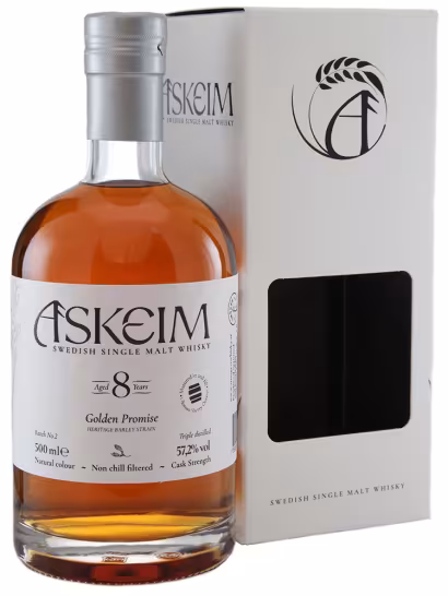 Askeim 8 Year Old GP Triple Distilled 57.2% 50cl