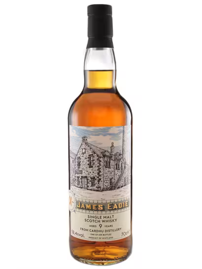 Cardhu 9 Year Old James Eadie Distilleries FF Bourbon HHD 52.4% 70cl