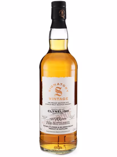 Clynelish 2016 10 Year Old Signatory 100 Proof 57.1% 70cl
