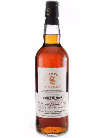 Benrinnes 2012 13 Year  Old Signatory 100 Proof FF Oloroso Butts 57.1% 70cl