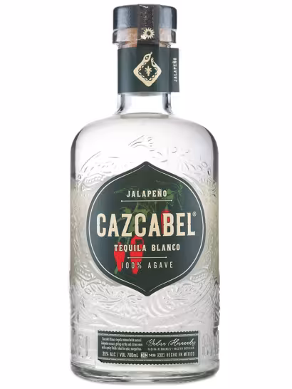 Cazcabel Blanco Jalapeno Tequila 35% 70cl