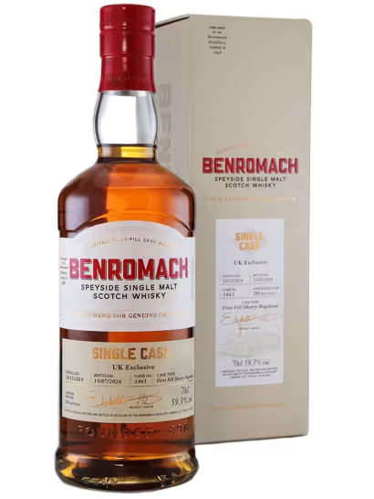 Benromach 2014 11 Year Old UK Exclusive FF Sherry #1463 59.3% 70cl