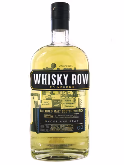 Whisky Row Smoke and Peat Blended Malt 46% 70cl