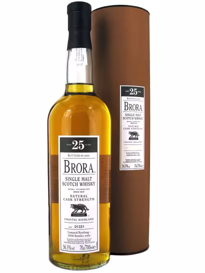 Brora 25 Year Old 2008 Release 56.3% 70cl
