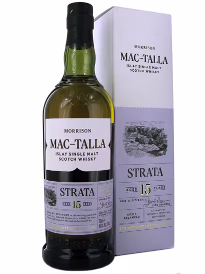 Mac Talla Strata 15 Year Old Islay Single Malt 46% 70cl