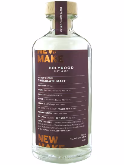 Holyrood Chocolate Malt New Make Spirit 60% 50cl