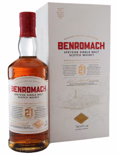 Benromach 21 Year Old 43% 70cl