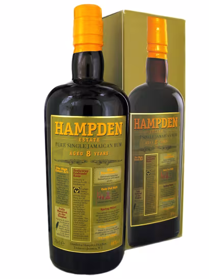 Hampden Estate 8 Year Old Estate Rum 46% 70cl