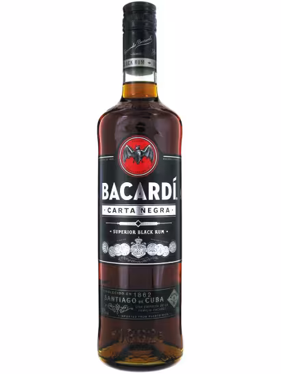 Bacardi Carta Negra Black Rum 40% 70cl