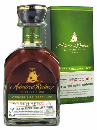 Admiral Rodney 2009 11 Year Old Officers Release #2 45% 70cl