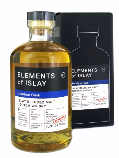Elements of Islay Bourbon Cask 54.5% 70cl