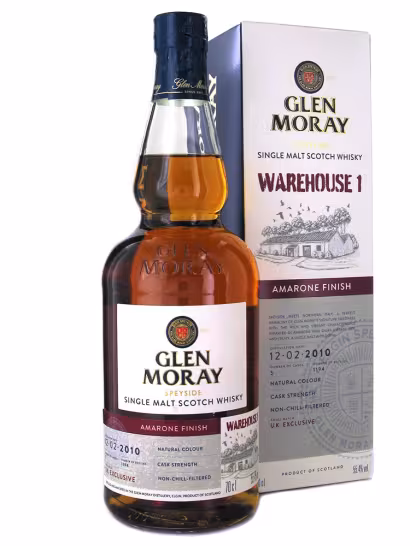 Glen Moray 2010 Amarone Finish Warehouse 1 55.5% 70cl