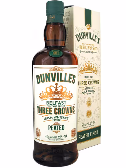 Dunvilles Three Crowns Peated Blend 43.5% 70cl