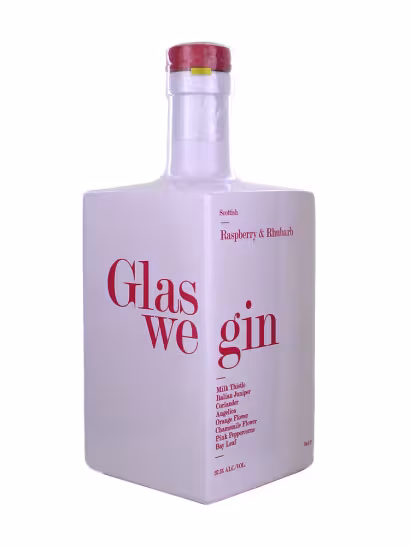 Glaswegin Raspberry and Rhubarb Gin 37.5% 70cl