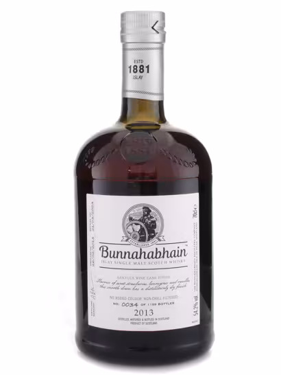 Bunnahabhain 2013 10 Year Old Banyuls Cask Finish Distillery Exclusive 54.2% 70cl