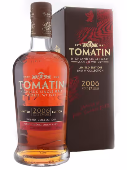Tomatin 2006 17 Year Old Pedro Ximenez Cask Sherry Collection 46% 70cl