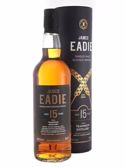 Teaninich 2009 15 Year Old FF Oloroso Hogshead Finish James Eadie 55.1% 70cl