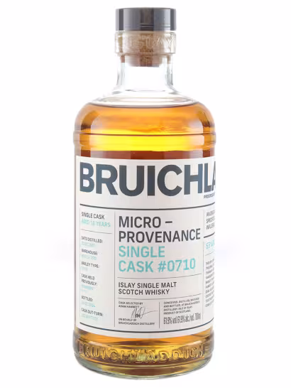 Bruichladdich 2007 16 Year Old Micro Provenance FF Bourbon #0710 61.9% 70cl