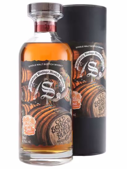 Old School Single Malt 45 Year Old Tropical Fruits Edition 2nd Fill Oloroso Butts 43.3% 70cl