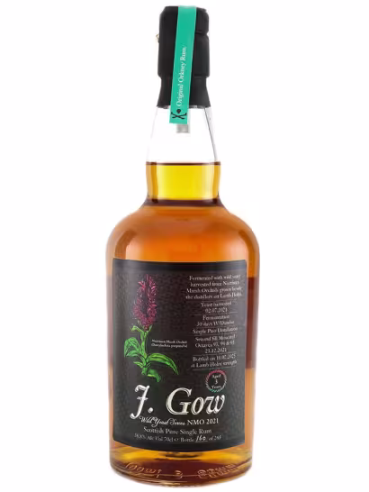 J Gow 2021 3 Year Old Northern Mash Orchid Yeast Moscatel Octaves Matured 58.8% 70cl