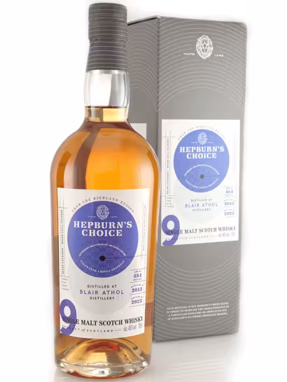 Blair Athol 9 Year Old Hepburns Choice 46% 70cl
