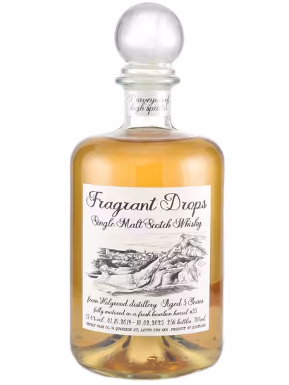 Holyrood 2019 5 Year Old Fragrant Drops Bourbon Barrel #35 57.6% 70cl