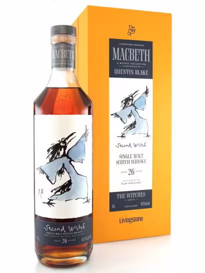 Islay 1998 26 Year Old 'Second Witch' Oloroso and FF Bourbon Macbeth Act 2 49.5% 70cl