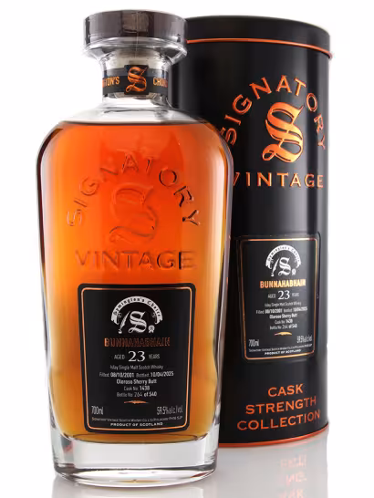 Bunnahabhain 2001 23 Year Old Symingtons Choice Oloroso Butt #1436 59.5% 70cl